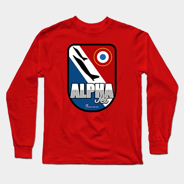 Dassault Alpha Jet Long Sleeve T-Shirt by Aircrew Interview